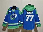 Men's Dallas Mavericks #77 Luka Doncic Royal Ageless Must-Have Lace-Up Pullover Hoodie,baseball caps,new era cap wholesale,wholesale hats